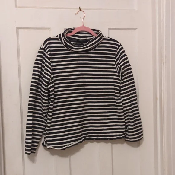 Striped J Crew long sleeve shirt - Picture 4 of 5